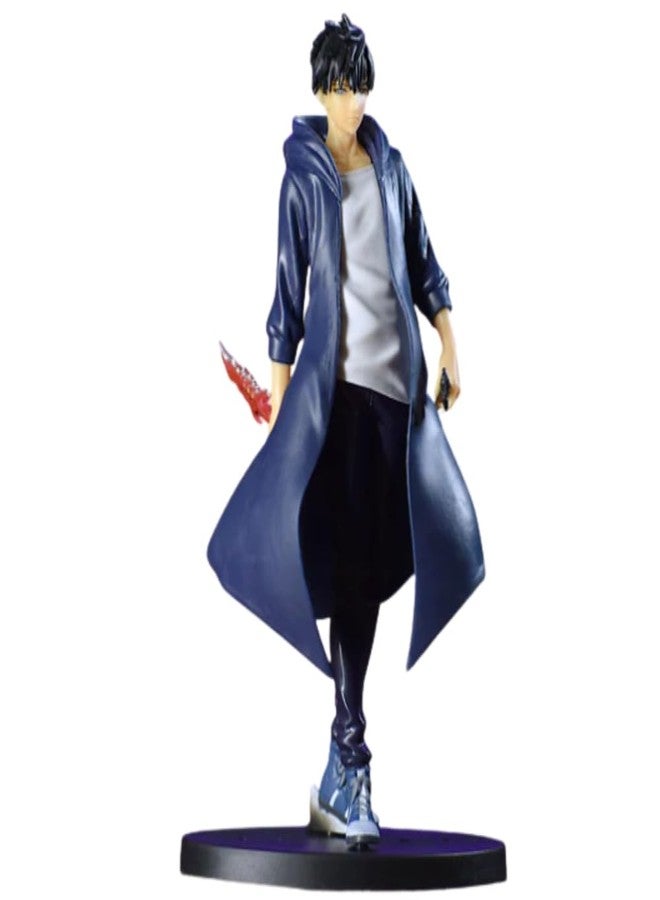 FUNFOB Solo Leveling Sung Jin Woo Action Figure Height -22cm Collectible PVC Multicolour | Sung Jin Woo - Image 1