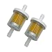 LETAYAR 14 Inline Fuel Filter 2Pack 40 Micron with Larger Internal Filter Media Fits Briggs Stratton 691035 Kawasaki 49019 Standard Size for Lawn Mower Small Engines Extended Service Life - Image 2