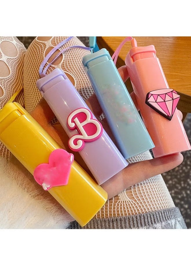 4 قطع لطيف ميني 10ml زجاجة رش، زجاجات السفر، 10ml - زجاجات السفر البلاستيكية المحمولة للبالغين التسرب مقابل رذاذ إعادة ملء للعطور، الحبر، تصفية اليد، الزيوت الأساسية والمراحيض ﻿ - Image 1