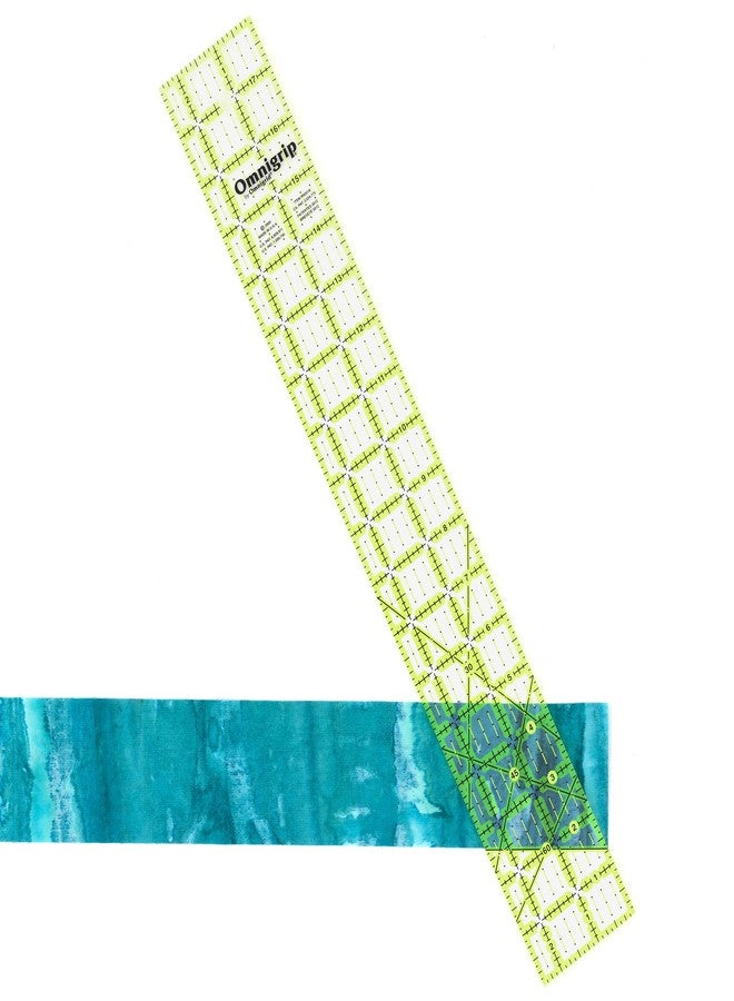 أومني جريد مسطرة خياطة مانعة للانزلاق من Omnigrip RN2518، مقاس 2-1/2 × 18 بوصة - Image 2