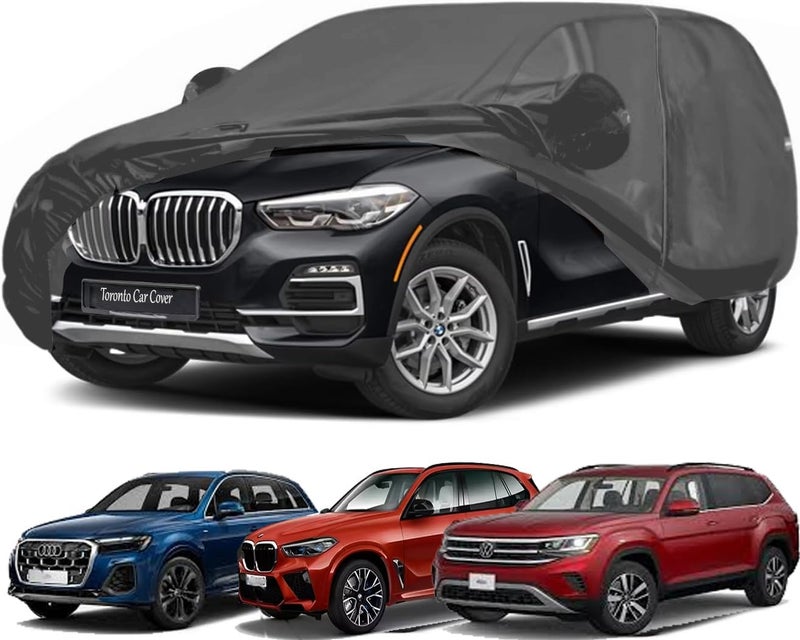 TORONTO Car Cover – Fits Hyundai Tucson, Cadillac XT5, Buick Envista – All-Weather, Waterproof, Dust & UV Resistant - Image 1
