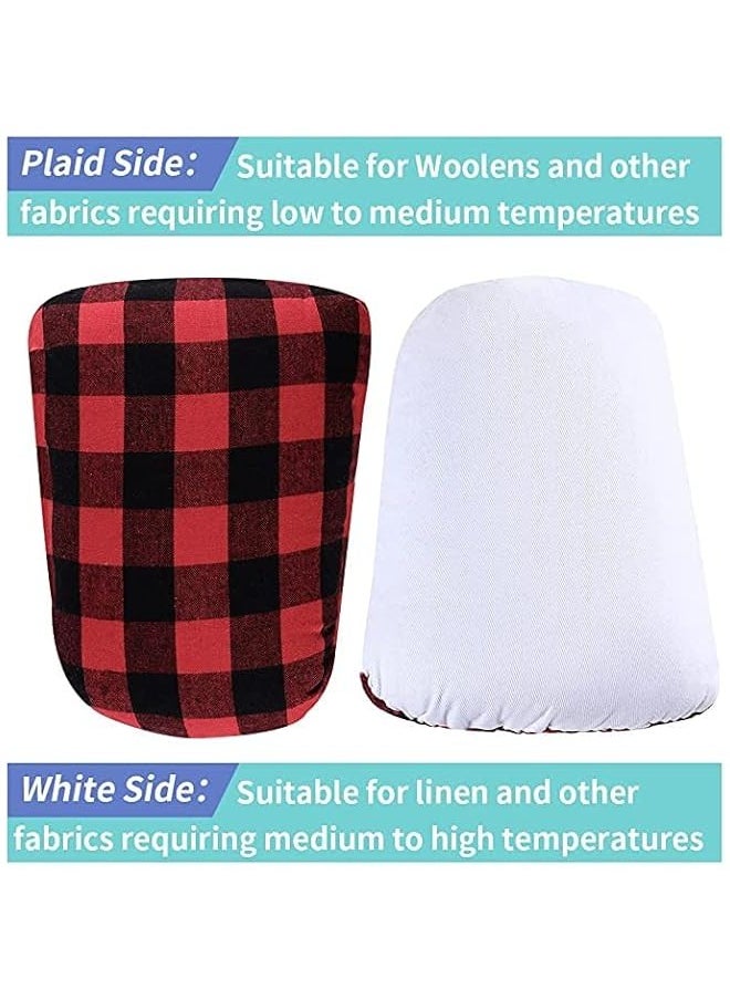Premium Tailors Ham,Professional Pressing Tools Widely Used Ironing Ham Seam Roll for Dart Sleeve Curved Seam