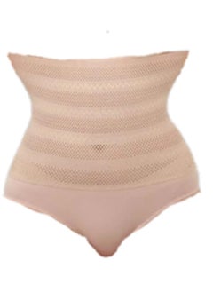 Fstyle High Waist Corset with Striped Design  - Image 3