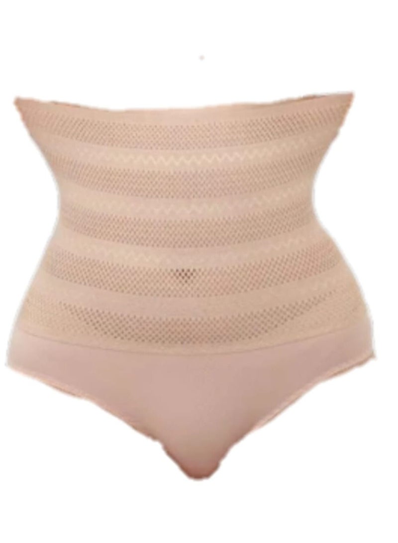 Fstyle High Waist Corset with Striped Design - Image 3