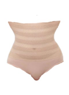 Fstyle High Waist Corset with Striped Design  - Image 4
