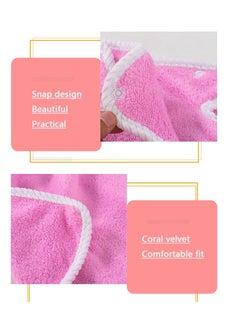 Excefore Women's Bath Towel, Shower Wrap Towel, Dress Bathrobe Waffle Spa Towel Robes, with Adjustable Closure Quick Dry Lightweight Cover Up, for Spa, Bath and Gym Towel, XL-XXL/130IBS-175IBS（Light Purple）  - Image 2