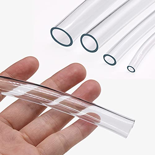 JoyTube Industrial Grade Plastic PVC Vinyl Tubing, 1/2" ID x 5/8" OD Clear Tube BPA Free Air Hose Line, 10FT - Image 3