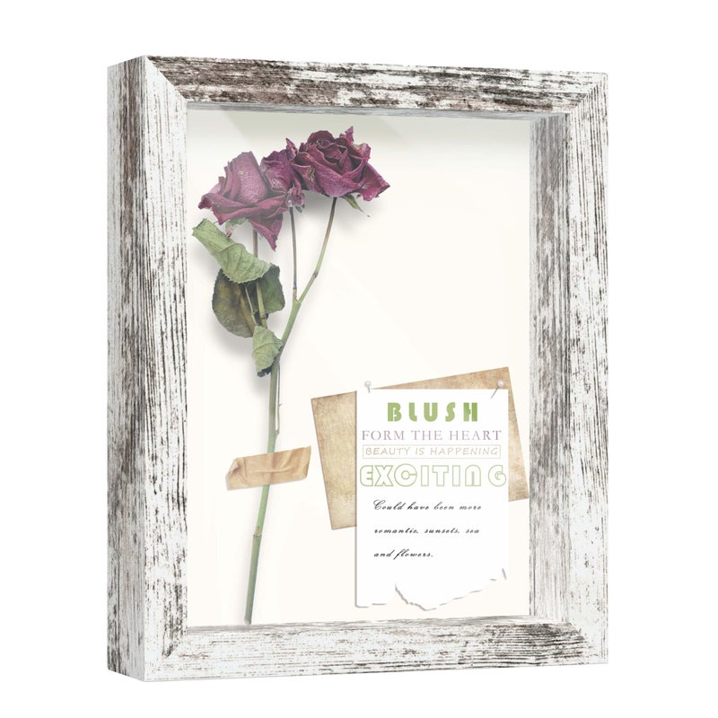 Frameworks 8x10 Driftwood Wooden Shadow Box From - Image 1