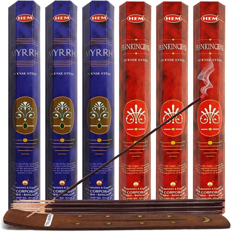 TRUMIRI Incense Sticks with Incense Holder Bundle for Spiritual Dcor and Home Fragrance