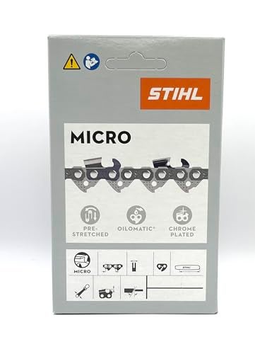 STIHL سلسلة المنشار STIHL 61PMMC3-44 Oilomatic Picco Micro Mini Comfort بطول 12 بوصة، خطوة 3/8 بوصة، قياس .043 بوصة، 44 طول دفع (قد يختلف التعبئة) - Image 3