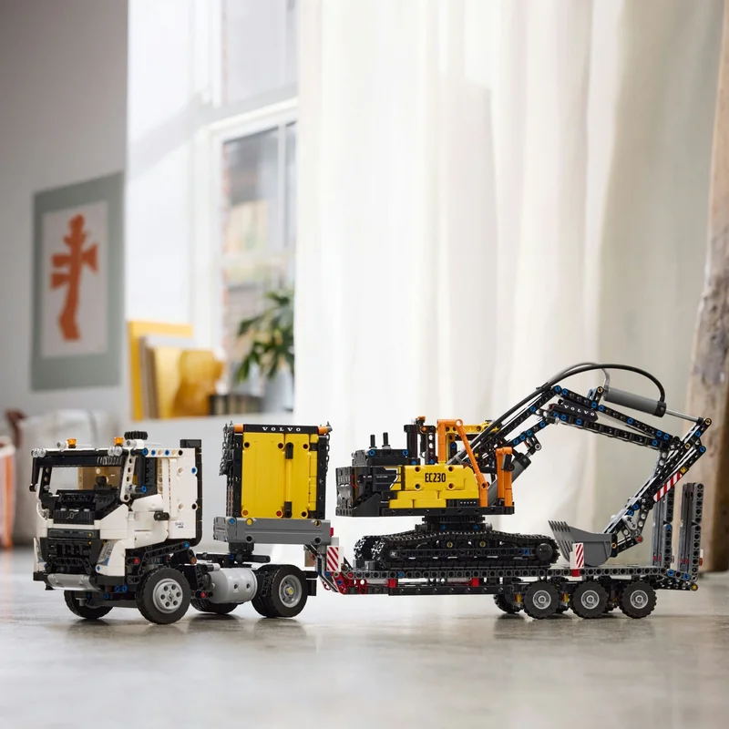 LEGO ® Technic Volvo FMX Truck and EC230 Electric Excavator 42175 - Creative Toy Building Set for Kids Ages 10 and Up (2274 Pieces)