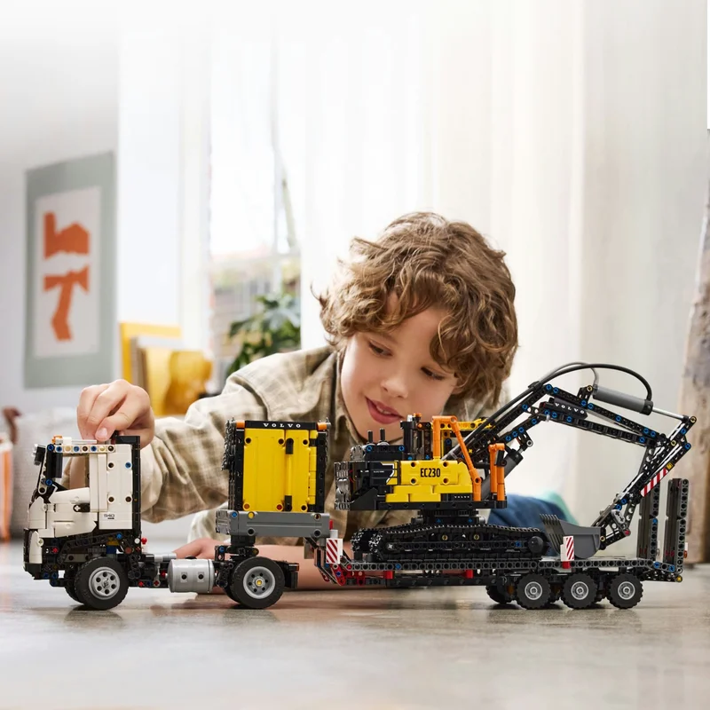 LEGO ® Technic Volvo FMX Truck and EC230 Electric Excavator 42175 - Creative Toy Building Set for Kids Ages 10 and Up (2274 Pieces)