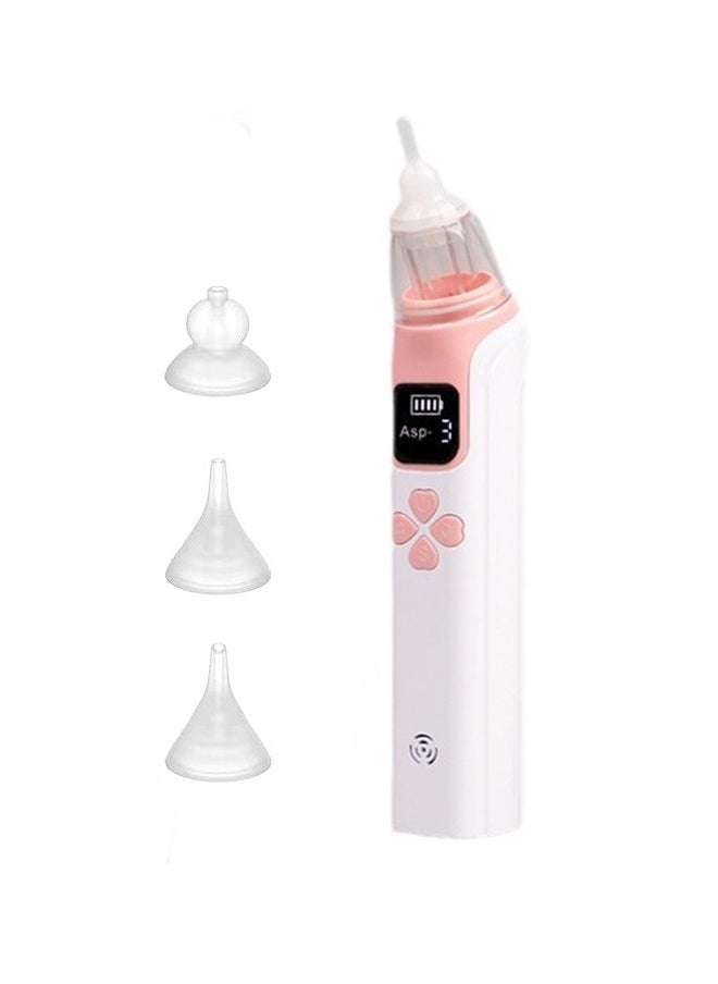 LO.BABY.VE Nasal Aspirator for Baby - Electric Nose Aspirator for Toddler, Baby Nose Sucker, Automatic Nose Cleaner with 3 Silicone Tips  - Image 1