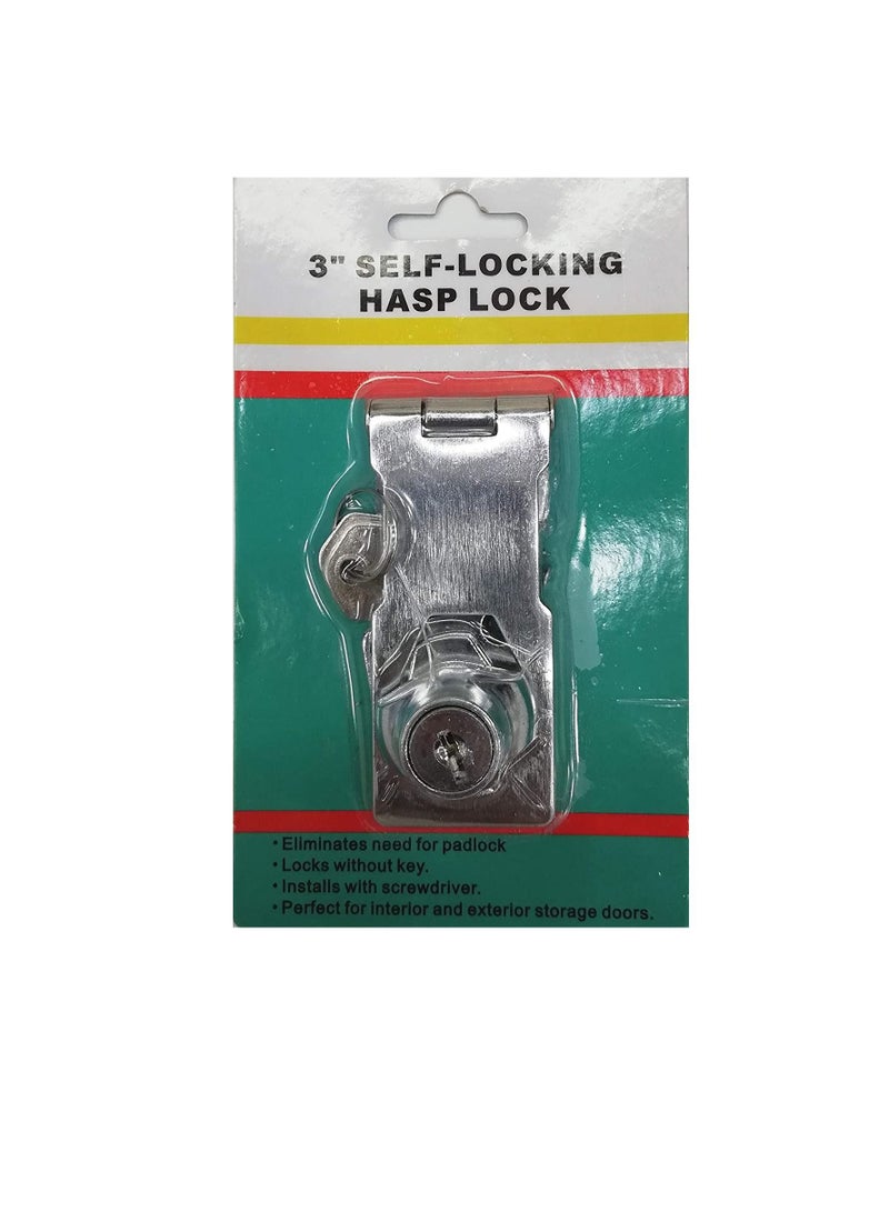 ROBUSTLINE HASP and Staple with Lock 3 inch - Image 1