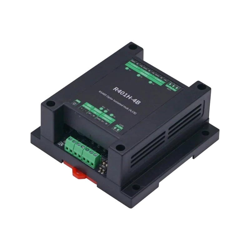 Reliable RS485 Optical Isolation Serial Hub 4B Multiple Port Configuration Transparent Transmission - Image 2
