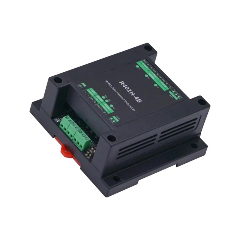 Reliable RS485 Optical Isolation Serial Hub 4B Multiple Port Configuration Transparent Transmission - Image 4