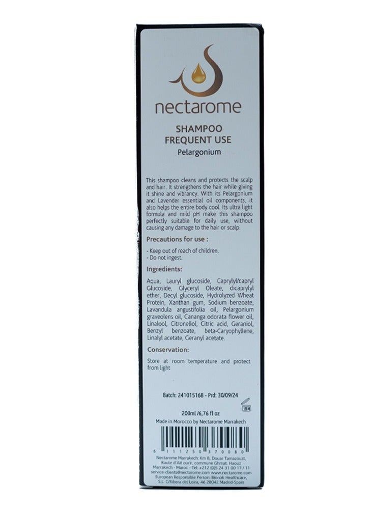 Auramoon Nectarome Frequent Use Shampoo – Pelargonium & Lavender - Image 3