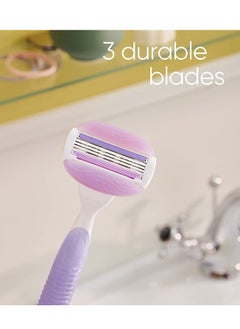 Gillette Venus Comfortglide Breeze Women's Razor Blade Refills 4Pcs  - Image 3
