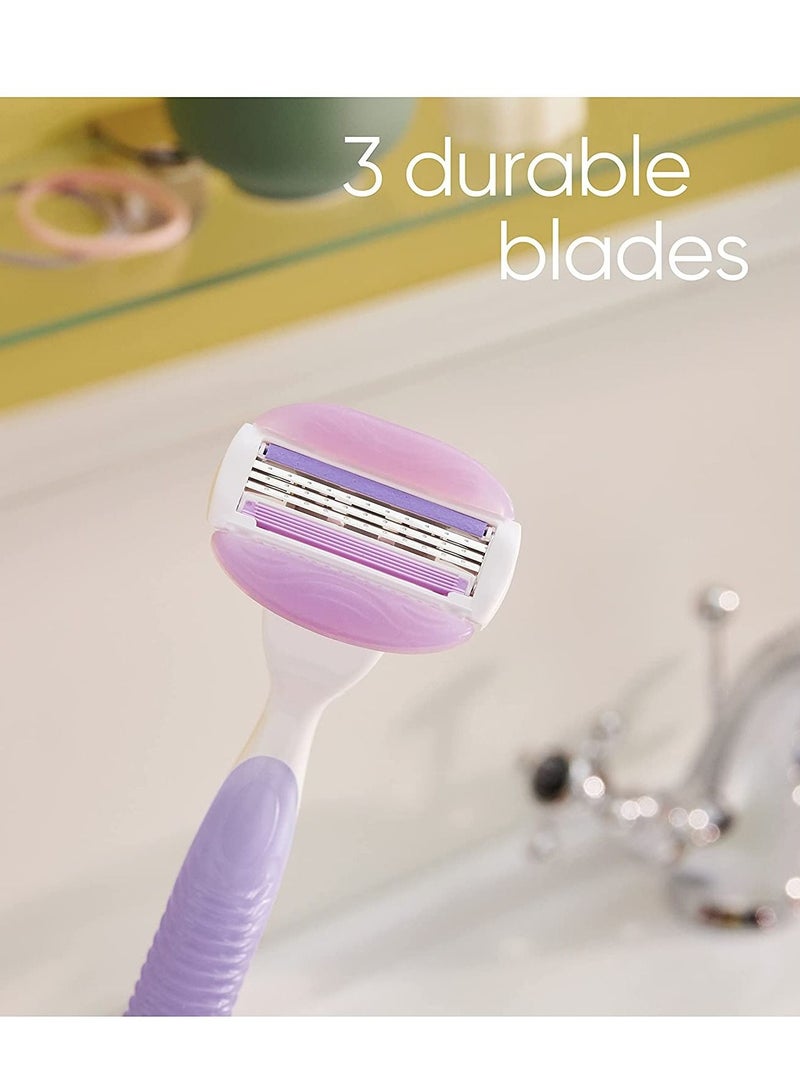 عبوات شفرات حلاقة نسائية كمفورت جلايد بريز من فينوس 4 قطع - Image 3