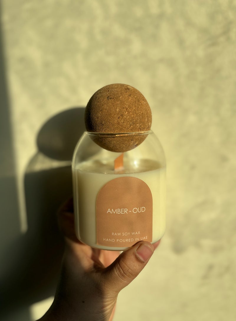 Alwaha organic scented candle - Image 2