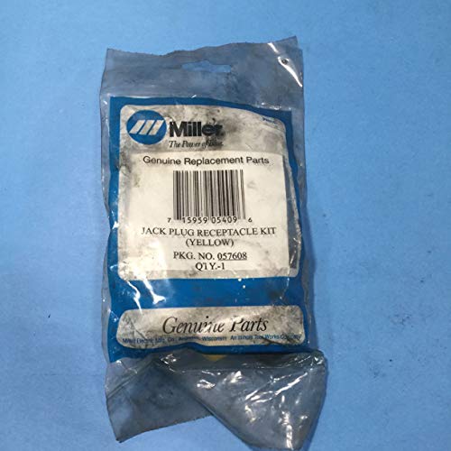 Miller Electric 057608 Color Yellow Machine Receptacle Plug - Image 1
