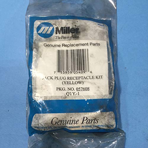 Miller Electric 057608 Color Yellow Machine Receptacle Plug - Image 2