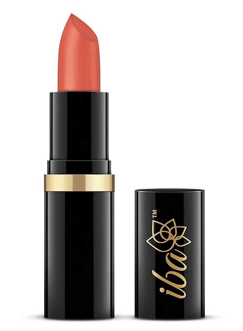 Iba Pure Lips Moisturizing Lipstick Shade A55 Peach Sparkle 4g - Image 1