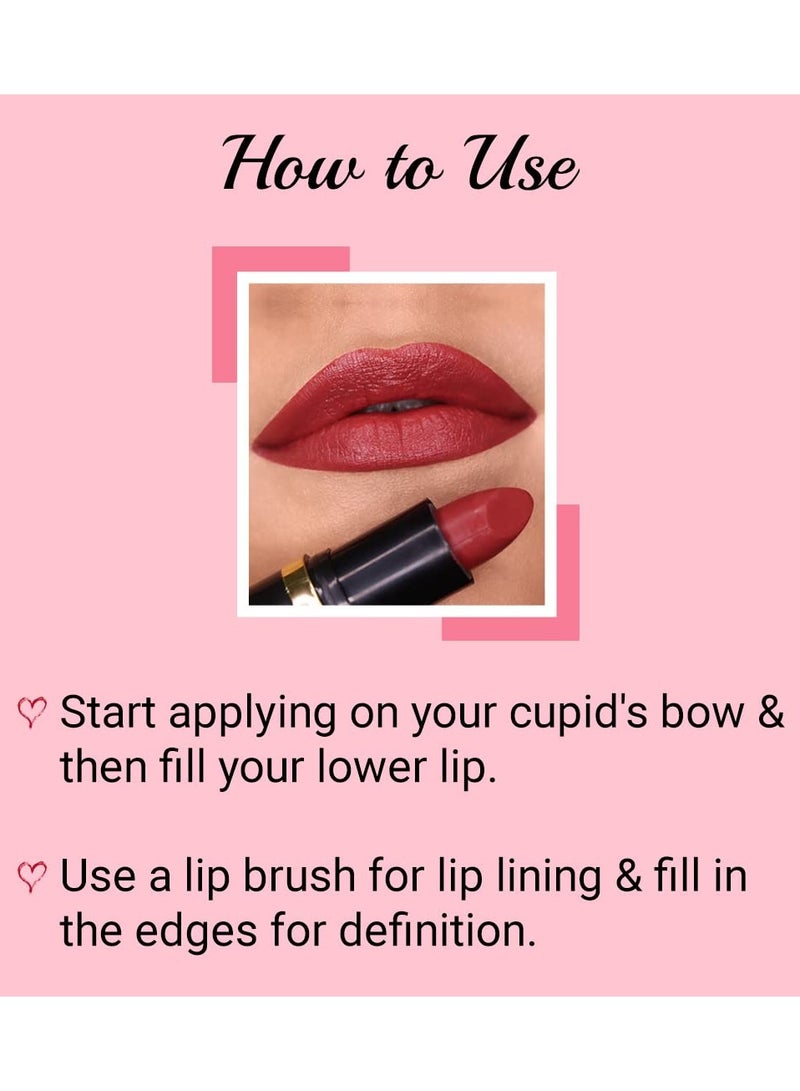 Iba Pure Lips Moisturizing Lipstick Shade A55 Peach Sparkle 4g - Image 4