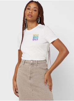 Graphic Crew Neck T-Shirt