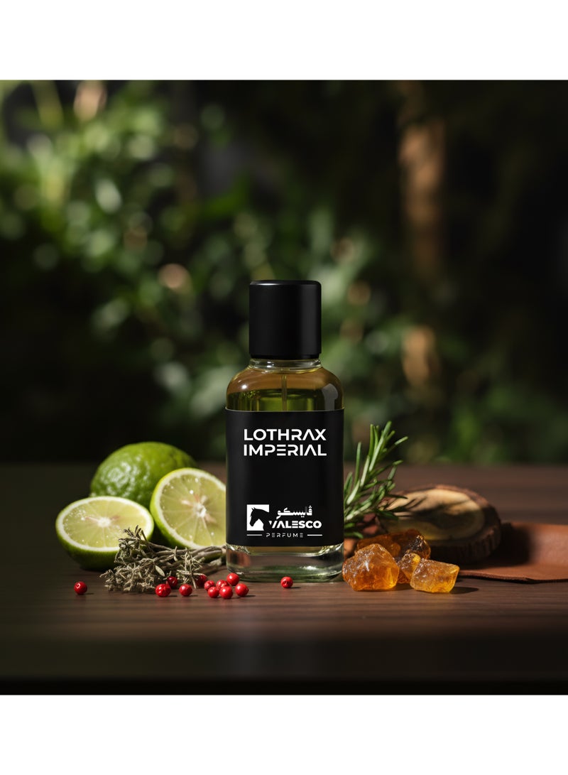 VALESCO IMPERIAL Extrait de Parfum 50ml Unisex – Long Lasting Oud, Leather & Amber Fragrance with Bergamot, Pink Pepper & Musk - Image 3