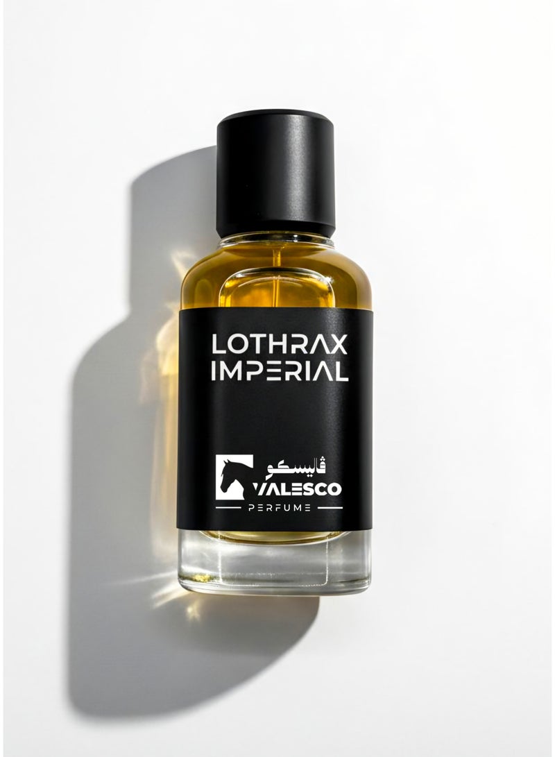 VALESCO IMPERIAL Extrait de Parfum 50ml Unisex – Long Lasting Oud, Leather & Amber Fragrance with Bergamot, Pink Pepper & Musk - Image 1