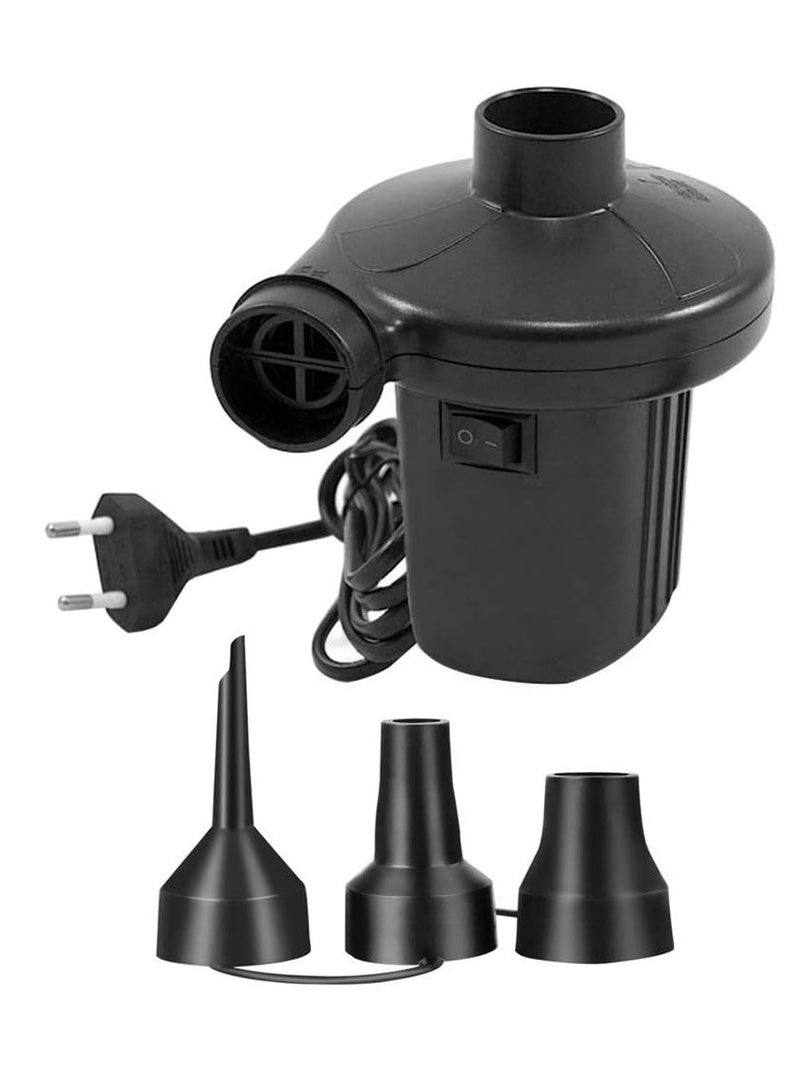 Rock Pow Electric Air Pump DC12V-AC230V Electric Pump with 3 Attachments, Automatic Pum - Image 4