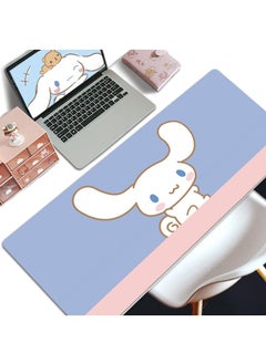 Y&D Cinnamoroll Gaming Mouse Pad Extended Large Mat Desk Pad Stitched Edges Mousepad Long Mouse Pad And Non-Slip Rubber Base Mice Pad 800x300x5mm  - Image 1