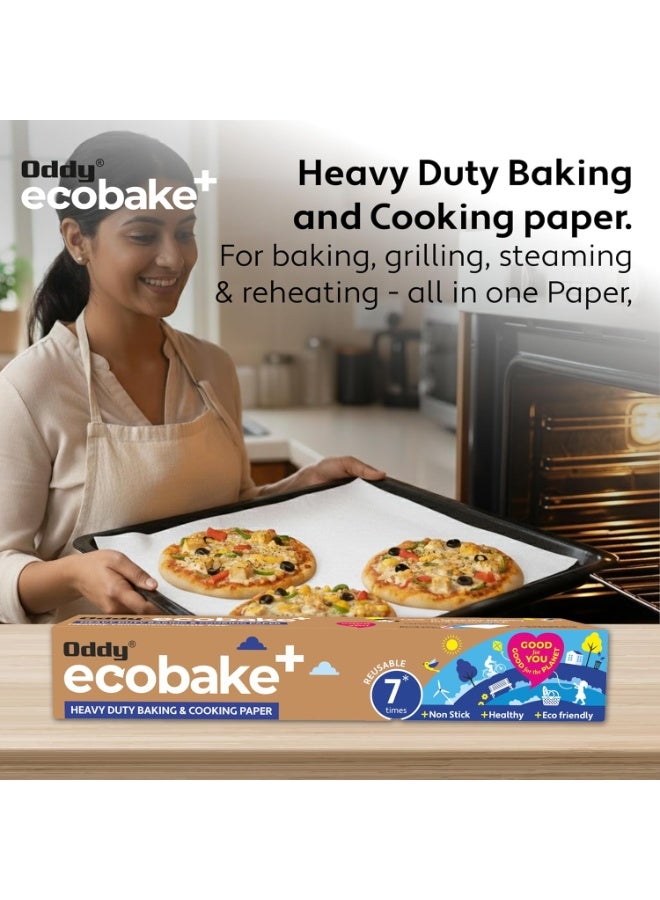 Oddy Uniwraps Ecobake Baking and Cooking Paper- White (10 inch X 20m ) - Image 4