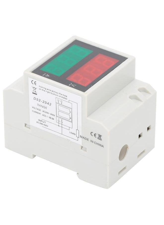 MultiFunction Meter Digital Displayed AC Voltage Current Power Factor Meter 200-450V