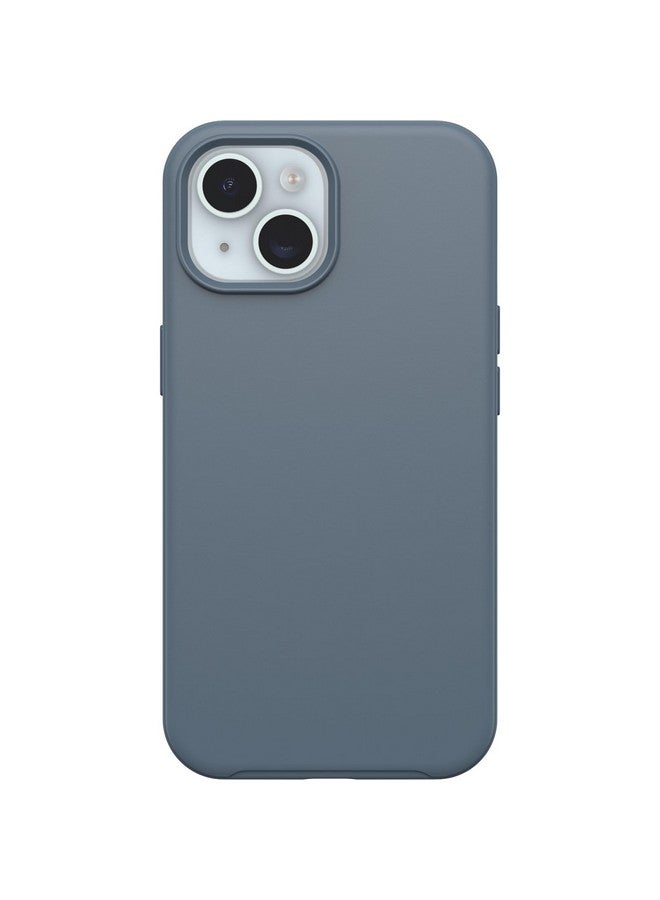 Otterbox OtterBox iPhone 16e, 15, 14, & 13 Symmetry Series Case - BLUETIFUL (Blue), Snaps to MagSafe, Ultra-Sleek, Raised Edges Protect Camera & Screen  - Image 1