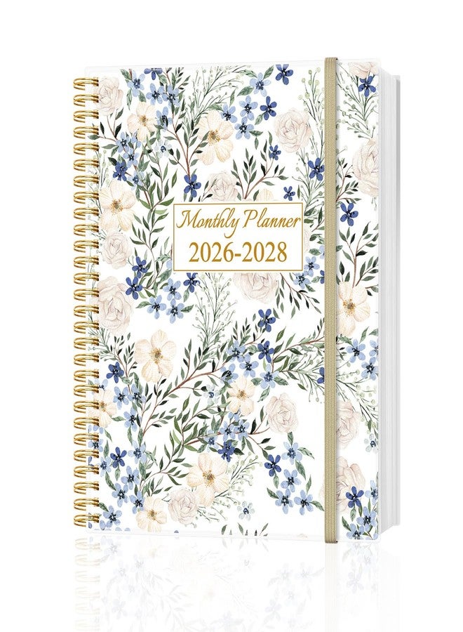 Tuun Fuplan 2026-2028 Monthly Planner, Three Years Calendar from January 2026 - December 2028 with Spiral Binding, Inner Pocket, Elastic Closure, 36 Month Planner for Home | School | Office, 8.5" x 11", Crushed - Image 1