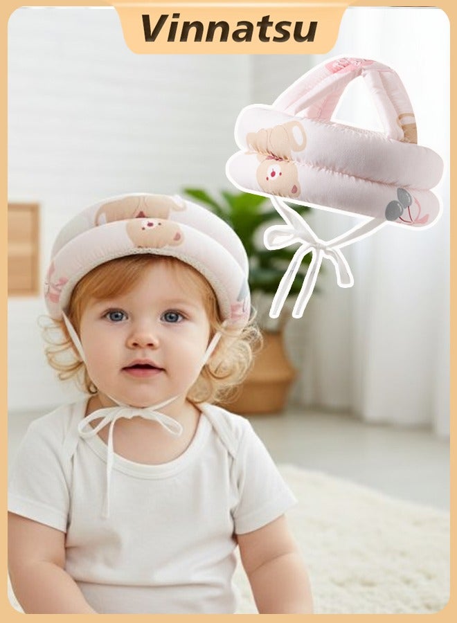 Vinnatsu Baby Head Protector - Baby Helmet for Crawling Walking Running - No Bumps and Soft Cushion - Adjustable Protective Cap Infant Baby Safety Headguard - Toddler Helmets 6-12 Months 1-2 Years Old - Image 1