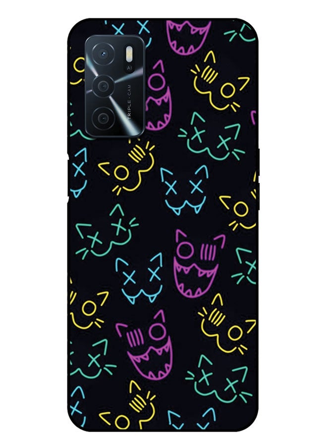 EYE CATCH Printed Protective Case Cover For Oppo A16 -  Smiley Face - Image 1