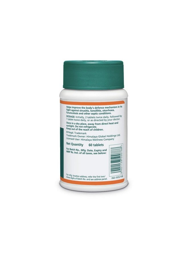 Himalaya Himalaya Septilin Tablets - 60 Tablets  - Image 3
