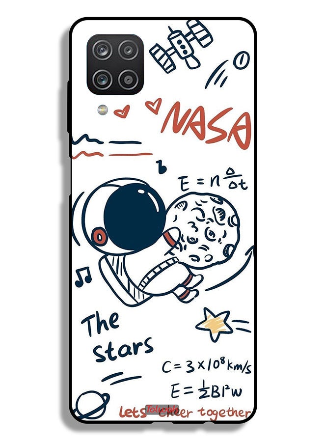 Tolwak Samsung Galaxy A12 Protective Case Cover Nasa The Stars - Image 1