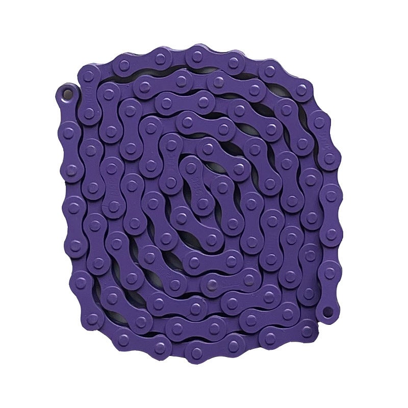 Generic Colorful Fixed-Gear Bike Chain 94-Link Road Cycling Purple