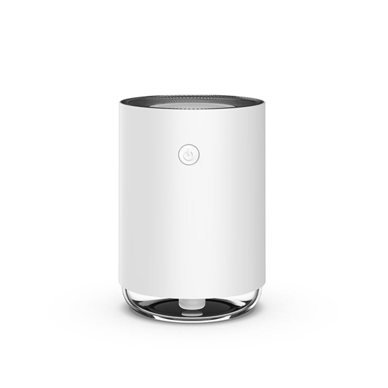 220ml Portable Humidifier Mini Cool Mist Humidifier with Night Light USB Personal Humidifier Auto Shut-Off Ultra-Quiet Suitable for Home Baby Bedroom Office Travel (White) - Image 1