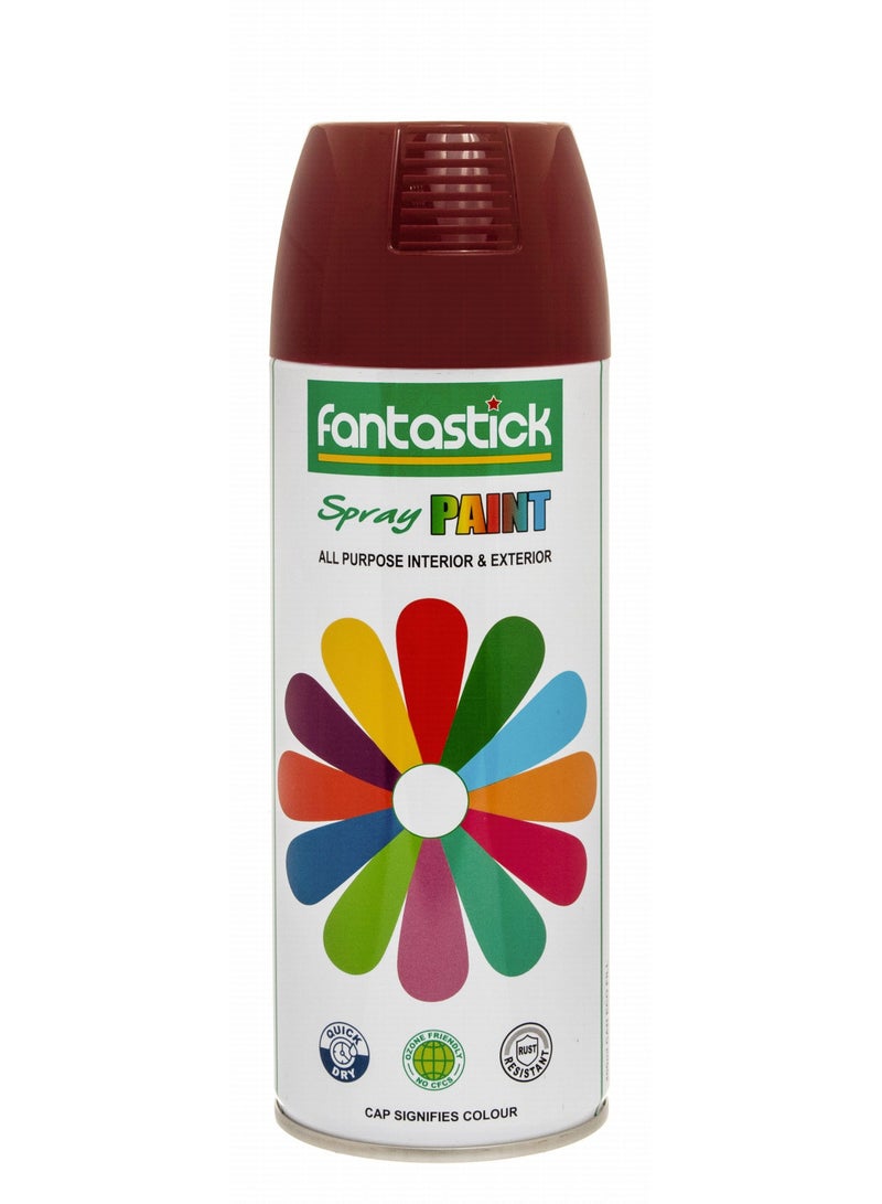 Fantastick طلاء رذاذ متعدد الاستخدامات 400 مل لون مارون - Image 1