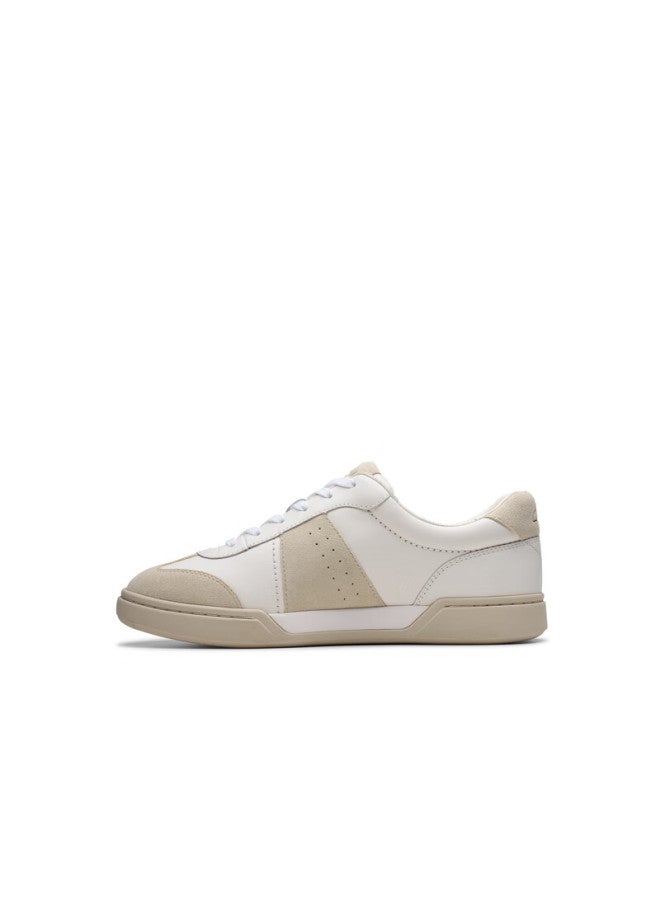 Clarks Craftloop Series New Men's Sneakers, Retro Fashionable Training Shoes, White Casual Skateboard Shoes - Image 1
