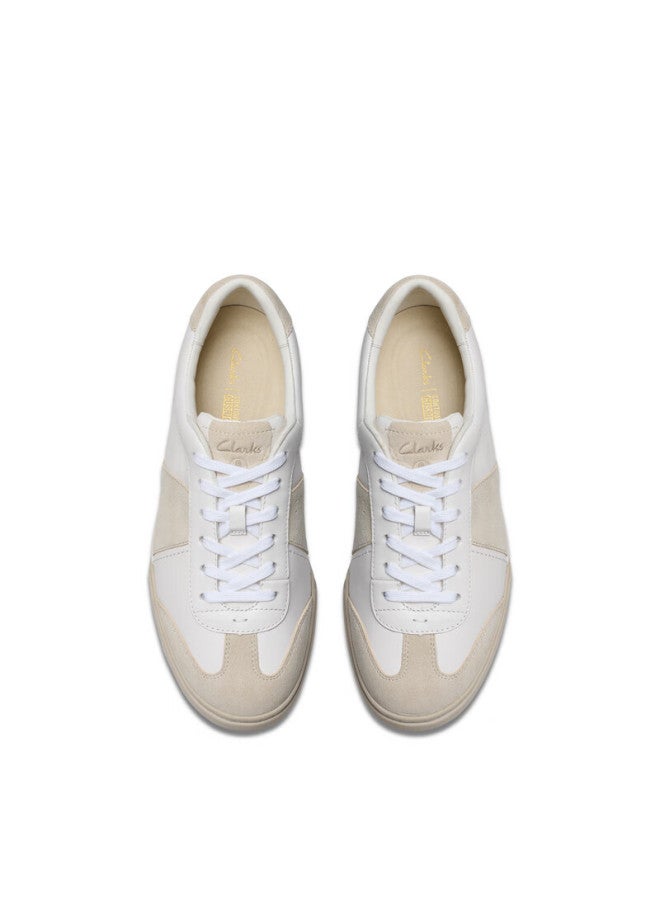 Clarks Craftloop Series New Men's Sneakers, Retro Fashionable Training Shoes, White Casual Skateboard Shoes - Image 2