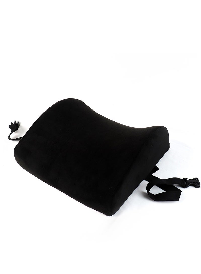 ماكس كمفورت مسند ظهر طبي من الميموري الامريكي للوقايه من آلم الجزء السفلي من الظهر, مريح جدا لمن يعانون من آلم في الفقرات القطنيه  , لون اسود - Image 2
