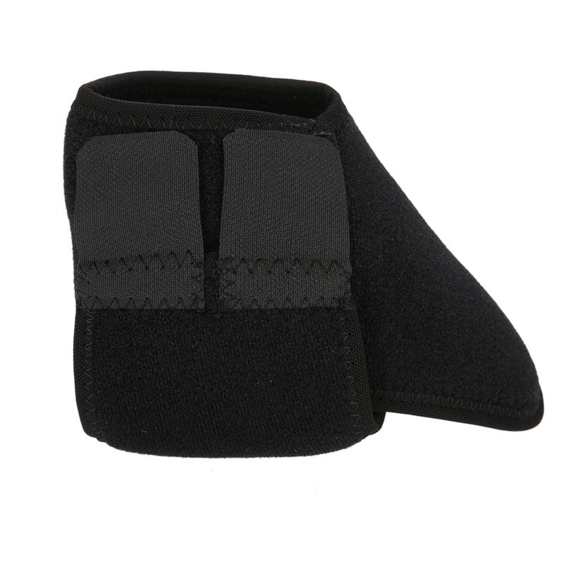 White Breathable Sweat-Absorbent Ankle Support Brace - Adjustable Straps Elastic Ankle Stabilizer for Running Ball Games Injury Recovery - Image 3