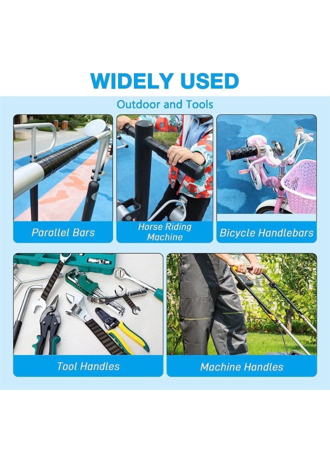 Generic Grip Tape, Rubber Tape Silicone Tape Grip Tape for Handles Self Fusing Silicone Tape Grip Wrap Handlebar Tape for Fishing Pole Pull Up Bar No Adhesive  - Image 3