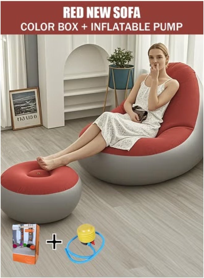 Generic Lazy person sofa - bedroom single person sofa - living room tatami - small space recliner - leisure seating cushion  - Image 3